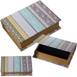 Juego de Cajas Decorativas Alexandra House Living Multicolor Madera 3 Piezas Precio: 45.4839004356. SKU: B1FL96MGD5