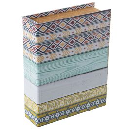 Juego de Cajas Decorativas Alexandra House Living Multicolor Madera 3 Piezas