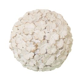 Bola Decorativa Alexandra House Living Blanco Resina Plástico 9 x 9 x 9 cm Precio: 14.3868995886. SKU: B1JNRABRAH