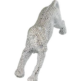 Figura Decorativa Alexandra House Living Plateado Plástico Leopardo 40 x 9 x 15 cm Precio: 51.49999943. SKU: B1FCXZT5MF