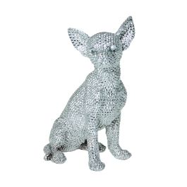 Figura Decorativa Alexandra House Living Plateado Plástico Perro 15 x 18 x 27 cm Precio: 46.69000017. SKU: B1FQJZEBDL