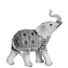 Figura Decorativa Alexandra House Living Blanco Plástico Elefante 10 x 22 x 21 cm Precio: 37.98999974. SKU: B17864LAPQ