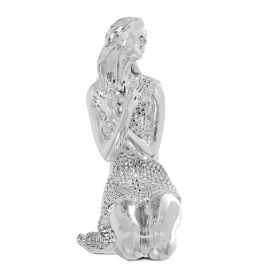 Figura Decorativa Alexandra House Living Plateado Plástico Mujer 16 x 18 x 28 cm Precio: 43.49999973. SKU: B1EGBRCBSF