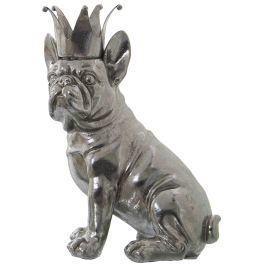 Figura Decorativa Alexandra House Living Plateado Plástico Perro Corona 14 x 18 x 25 cm Precio: 33.88999944. SKU: B15JTFVXY2