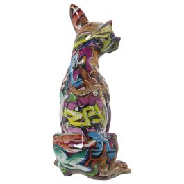 Figura Decorativa Alexandra House Living Multicolor Plástico Perro 15 x 18 x 27 cm