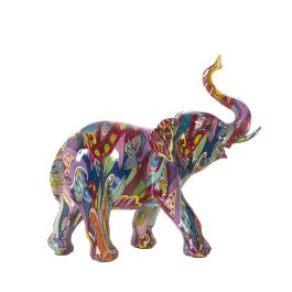 Figura Decorativa Alexandra House Living Multicolor Plástico Elefante 10 x 23 x 22 cm Precio: 40.88999948. SKU: B1GYNNKTXK