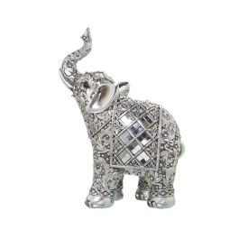 Figura Decorativa Alexandra House Living Plateado Plástico Elefante 11 x 18 x 24 cm Espejos Precio: 38.50000022. SKU: B1BFG7WWNK