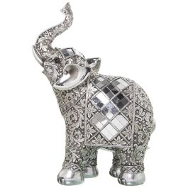 Figura Decorativa Alexandra House Living Plateado Plástico Elefante 13 x 22 x 30 cm Espejos Precio: 44.5000006. SKU: B13XH5KFC3