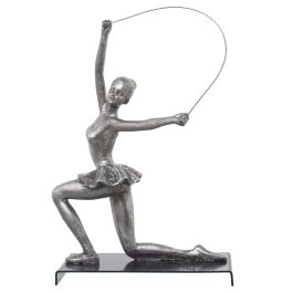 Figura Decorativa Alexandra House Living Plateado Plástico Gimnasta 13 x 19 x 27 cm Precio: 42.50000007. SKU: B1FY67DBRV