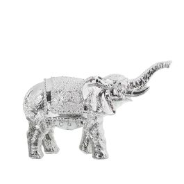 Figura Decorativa Alexandra House Living Plateado Acrílico Plástico Melamina Elefante 18 x 7 x 12 cm Precio: 26.244900242. SKU: B1C6FKGMVA