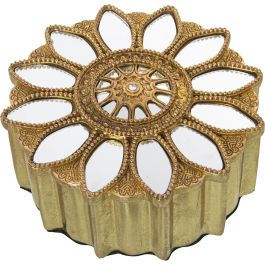 Caja Decorativa Alexandra House Living Oro Plástico 19 x 8 x 19 cm Precio: 56.857900375099995. SKU: B1BZHEZVZD