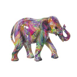 Figura Decorativa Alexandra House Living Multicolor Plástico Elefante Pintura 11 x 18 x 24 cm Precio: 41.94999941. SKU: B1B4E4HEPF