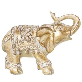 Figura Decorativa Alexandra House Living Dorado Acrílico Plástico Melamina Elefante 23 x 10 x 18 cm Precio: 21.404900423499996. SKU: B1GDDH2QCN