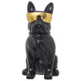 Figura Decorativa Alexandra House Living Negro Dorado Plástico Gafas Perro 19 x 27 x 26 cm Precio: 65.68999976. SKU: B13AZTRFVQ