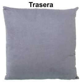 Cojín Alexandra House Living Gris Textil 43 x 43 cm