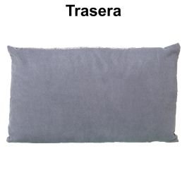 Cojín Alexandra House Living Gris Textil 30 x 50 cm