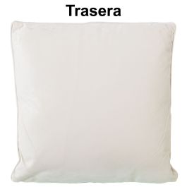 Cojín Alexandra House Living Crema Textil 43 x 43 cm