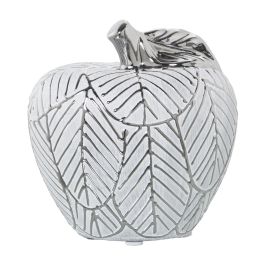 Figura Decorativa Alexandra House Living Blanco Cerámica Manzana 12 x 13 x 9 cm Precio: 11.495000483999998. SKU: B1CAZQG6QZ