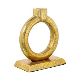 Candelabro Alexandra House Living Oro Aluminio 14 x 8 x 16 cm