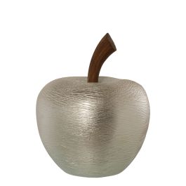 Figura Decorativa Alexandra House Living Cerámica Manzana Plateado 31 x 30 x 40 cm Precio: 54.49999962. SKU: B15V4KYLA6