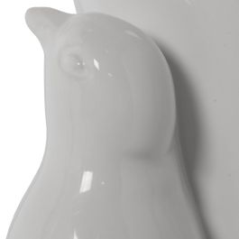 Figura Decorativa Alexandra House Living Blanco Cerámica Pingüino