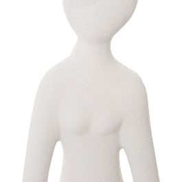 Figura Decorativa Alexandra House Living Beige Cerámica Mujer 22 x 19 x 43 cm