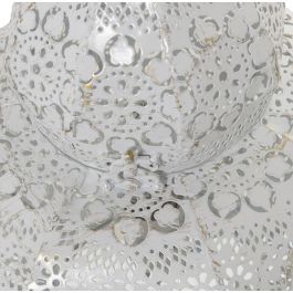 Lámpara de mesa Alexandra House Living Blanco Metal 40 W 26 x 37 x 26 cm