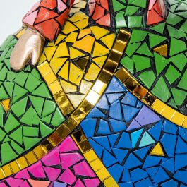 Figura Decorativa Alexandra House Living Multicolor Plástico Vestido 18 x 13 x 24 cm