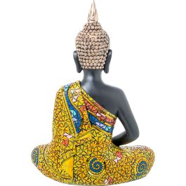 Figura Decorativa Alexandra House Living Multicolor Plástico Buda 29 x 17 x 41 cm