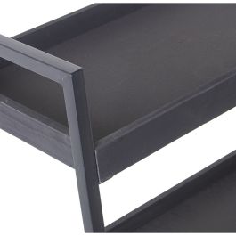 Estantería Alexandra House Living Marrón Negro Metal 60 x 140 x 30 cm