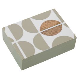 Caja-Joyero Alexandra House Living Marrón Gris Plástico 18 x 6 x 13 cm Precio: 31.3268996854. SKU: B1CFV6T49B