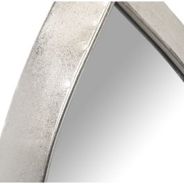 Espejo de pared Alexandra House Living Plateado Metal Gota 5 x 60 x 46 cm