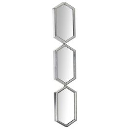 Espejo de pared Alexandra House Living Plateado Metal Geométrico 5 x 16 x 81 cm Precio: 56.50000015. SKU: B1J4WB9XKJ