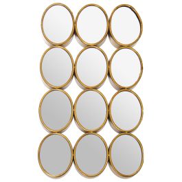 Espejo de pared Alexandra House Living Dorado Metal 12 x 16 cm 9 x 68 x 40 cm Redondo Ovalado Precio: 113.78999962. SKU: B13MWQKSMB