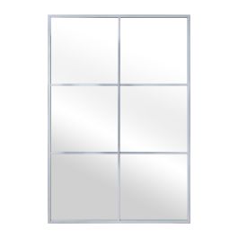 Espejo de pared Alexandra House Living Blanco Metal Ventana 6 x 113 x 77 cm Precio: 149.49999999. SKU: B18MBTSQDY