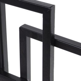 Espejo de pared Alexandra House Living Negro Metal 7 x 113 x 53 cm