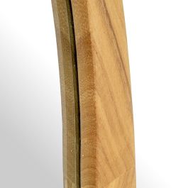 Espejo de pared Alexandra House Living Natural Madera Abstracto 45 x 2,5 x 90 cm