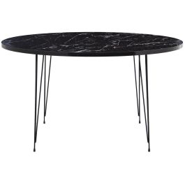 Mesa de Centro Alexandra House Living Negro Madera 89 x 45 x 89 cm Precio: 133.7049999274. SKU: B1JNJAS8BT