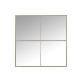 Espejo de pared Alexandra House Living Blanco Metal Ventana 8 x 79 x 81 cm Precio: 120.50000017. SKU: B1GMAJSWK3