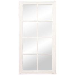 Espejo de pared Alexandra House Living Blanco Madera Rectangular 5 x 78 x 150 cm Precio: 197.94999961. SKU: B12958C9EJ