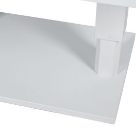 Mesa Alexandra House Living Blanco 140 x 82 cm Regulable