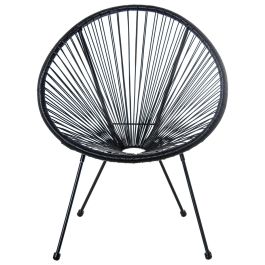 Sillón de jardín Alexandra House Living Negro 80 x 83 x 71 cm Polietileno