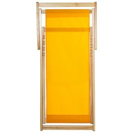 Hamaca plegable Alexandra House Living Amarillo 61 x 103 x 96 cm Tela