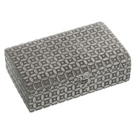 Caja-Joyero Alexandra House Living Plateado Metal 20 x 6 x 13 cm Precio: 16.6858996854. SKU: B16KMZECVN