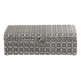 Caja-Joyero Alexandra House Living Plateado Metal 20 x 6 x 13 cm