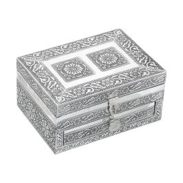 Caja-Joyero Alexandra House Living Plateado Metal 18 x 9 x 13 cm Precio: 26.244900242. SKU: B13ZGXWH73