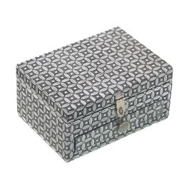 Caja-Joyero Alexandra House Living Plateado Metal 18 x 9 x 13 cm Precio: 26.244900242. SKU: B1DMQWDYAM