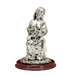 Figura Decorativa Alexandra House Living Plateado Plástico Plata de ley Madre 25 x 18 x 10 cm Precio: 137.50000044. SKU: B1KA9SXGAV