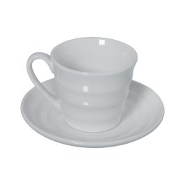 Juego de 6 Tazas de Café Alexandra House Living Porcelana 90 ml