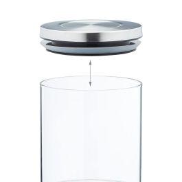 Bote Alexandra House Living 82485 Transparente Acero Inoxidable Cristal 450 ml